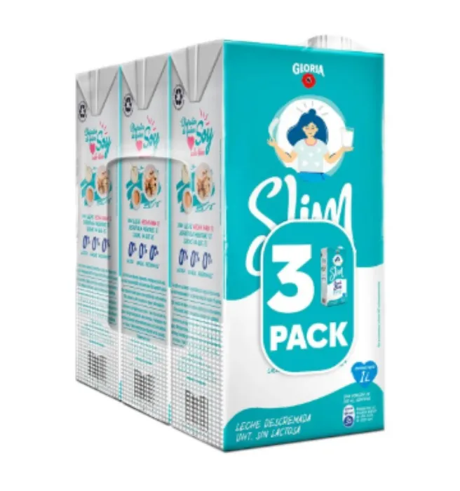 Leche Slim Triple Zero Pack 3 Cajas 1 L
