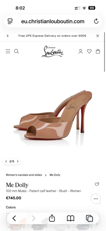 Sandalias Louboutin