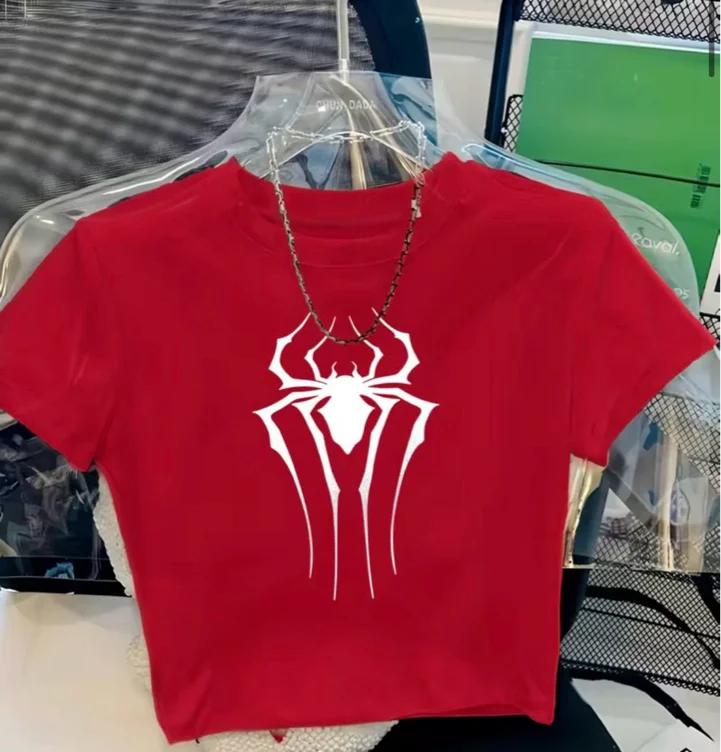 red T-shirt