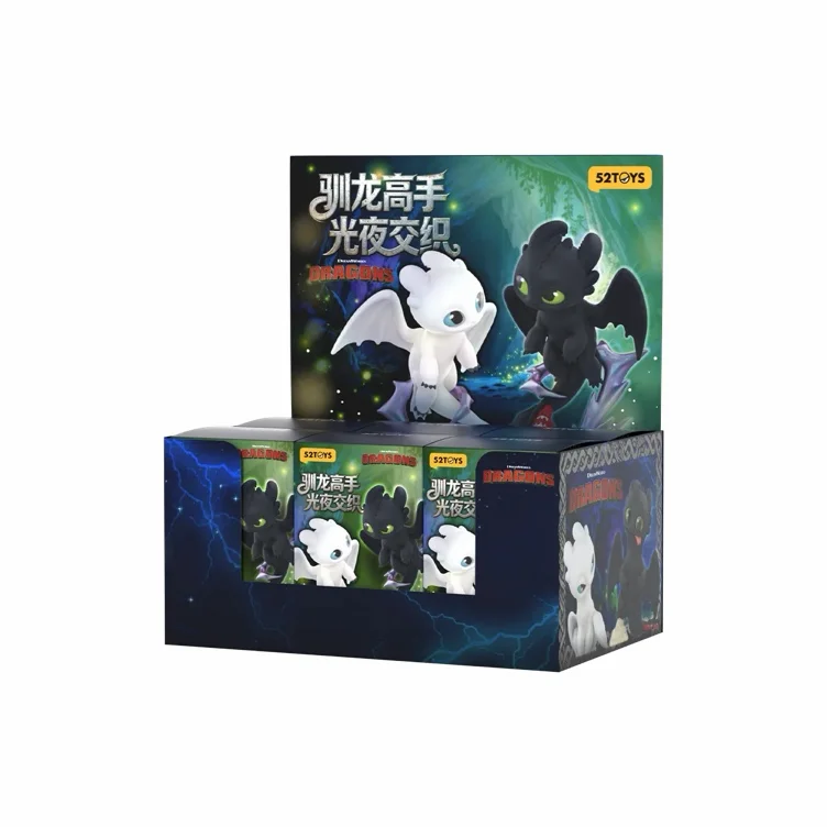 HOW TO TRAIN YOUR DRAGON INTERTWINED LIGHT & NIGHT TOOTHLESS SERIES