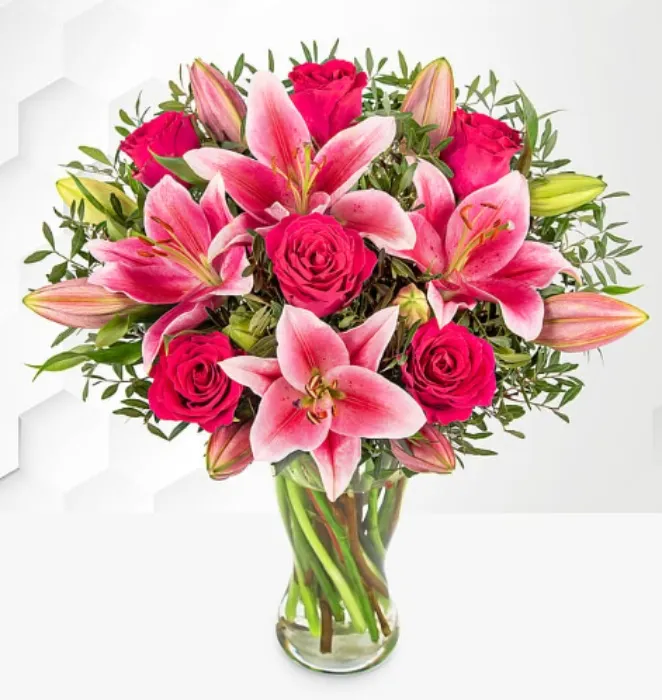 Same day Rose or Lily bouquet Delivery
