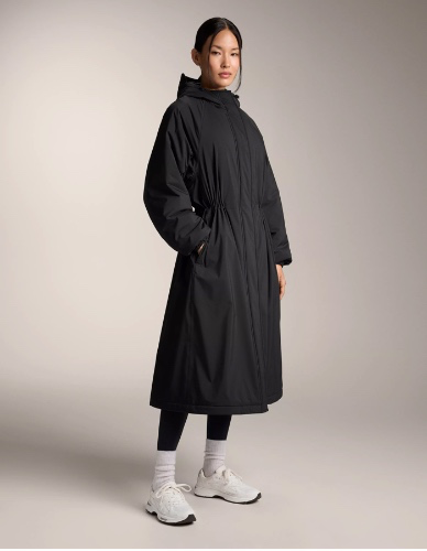 Waterproof extra-light long padded jacket - down to -27ºC