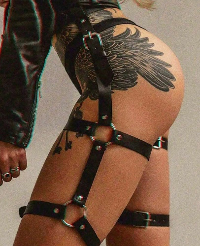 Leather Legs Straps