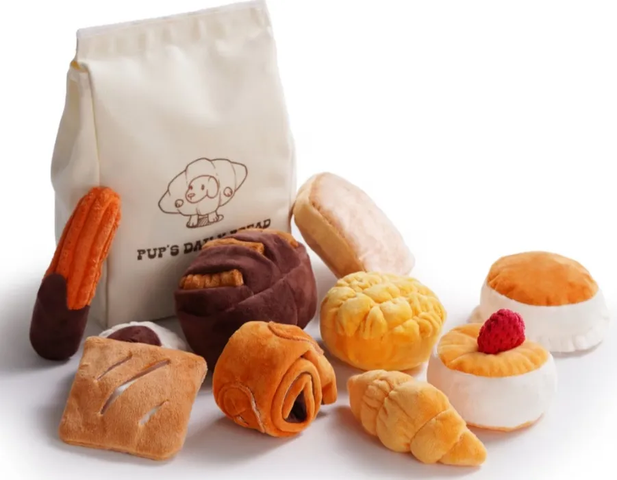 Bark Bakery Dog Toy Set
