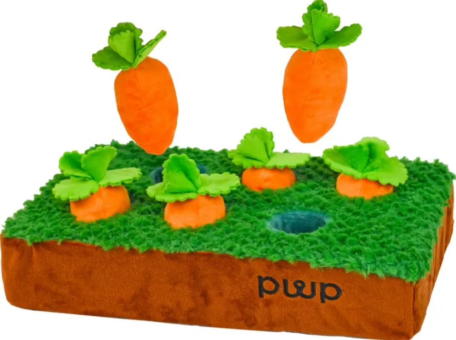 Carrot Farm Puzzle Dog Toy