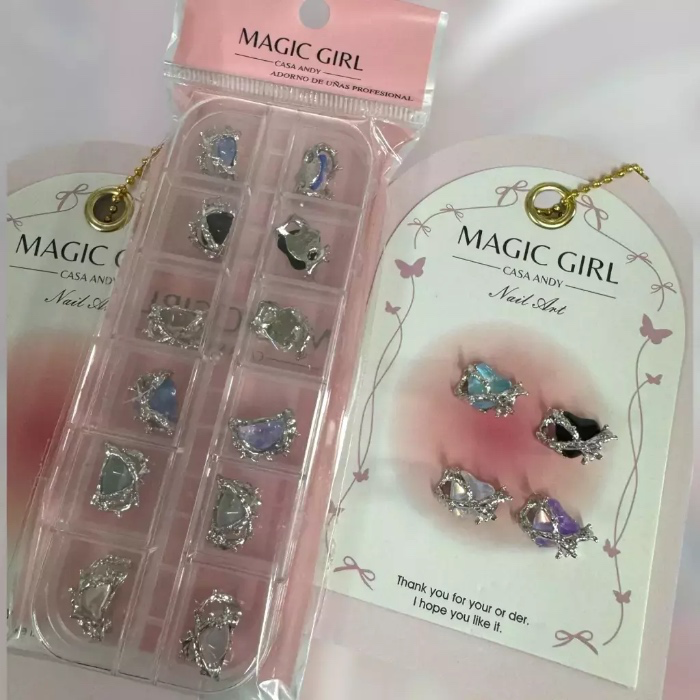 Aplique corazón gótico (12 unidades)