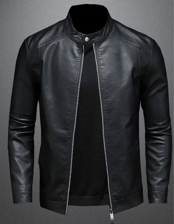 Leather jacket