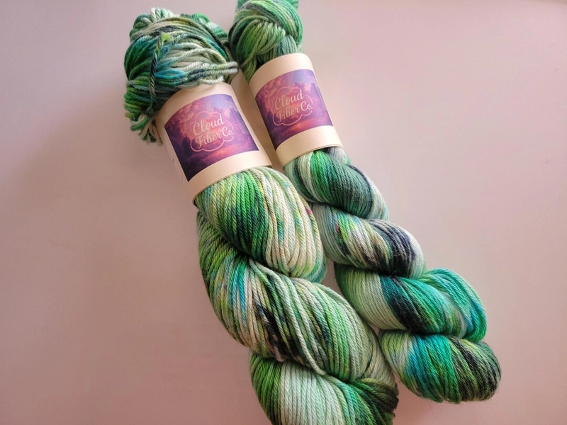 Hand Dyed Cotton Yarn