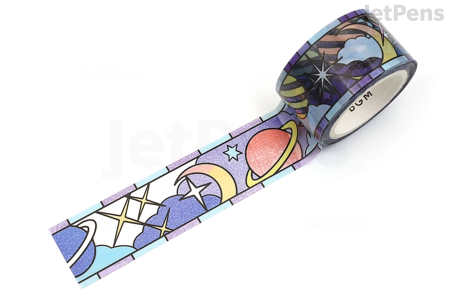 BGM Clear Tape - Stained Glass - Interstellar Flight - 20 mm x 5 m