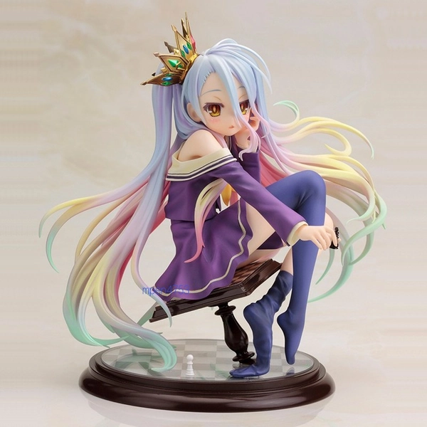 No Game No Life Figurine Shiro 1/7 Scale Pvc Statue Figure 16cm Model In Stock