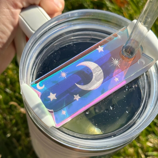 Iridescent Celestial Tumbler Topper 40 Oz Size (fits New 2.0 Cups Only Read Below!) - Etsy
