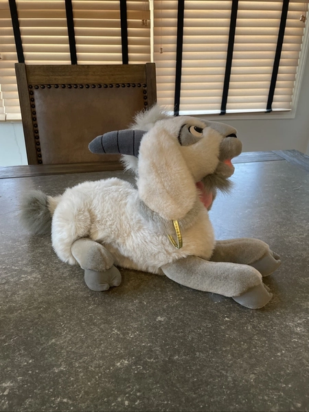 Rare Disney Hunchback of Notre Dame Djali Goat 16” Plush Stuffed Animal Goat