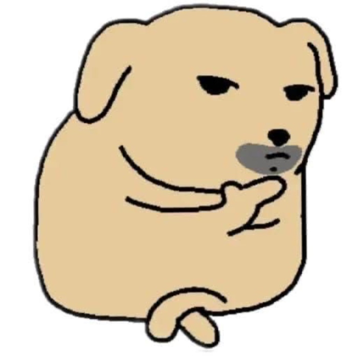 doggo thinking you 멋있어요 ^_−☆