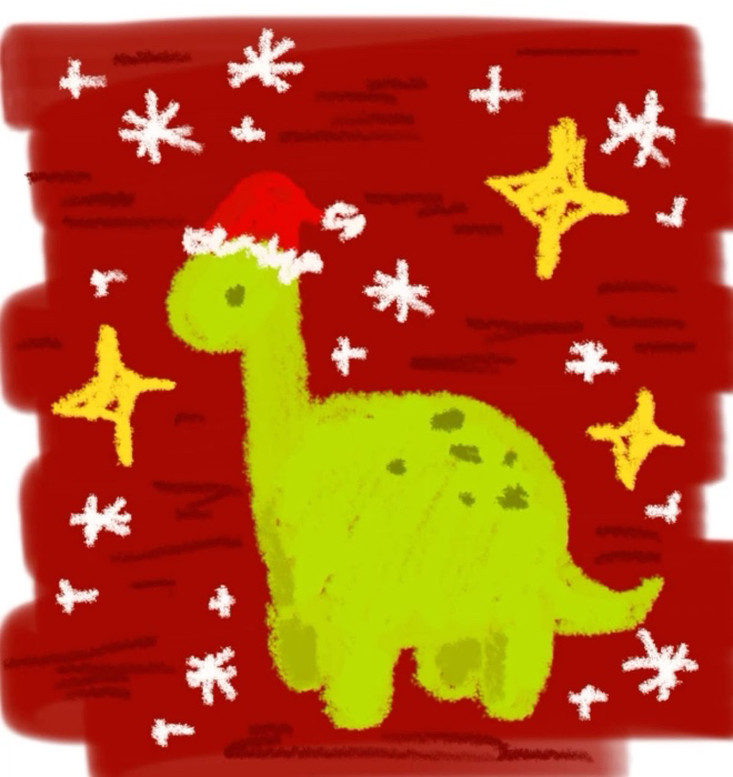 HOHOHO DINO TEHEHEHE 🎅🦖✨‼️