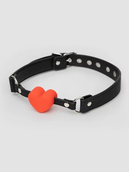 Bondage Boutique Heart Ball Gag 