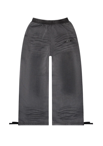 GRIME OVERSIZED SWEATPANTS WASHED SLATE
