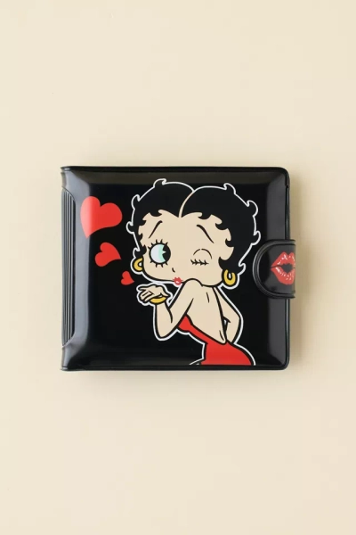 Whatever! Makes You Happy Betty Boop Padded Vinyl Snap Wallet
