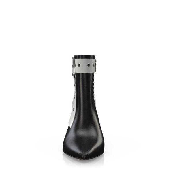 Bottines pointues à talons hauts 66156