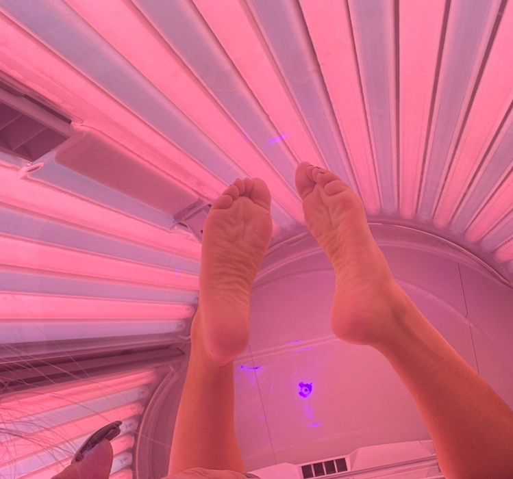 Sunbed session 