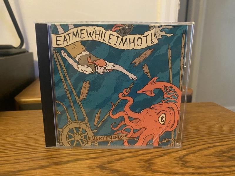EATMEWHILEIMHOT All My Friends CD Never Shout Never Christopher Drew Myspace OOP