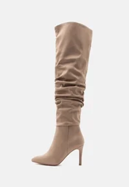 Over-the-knee boots - taupe