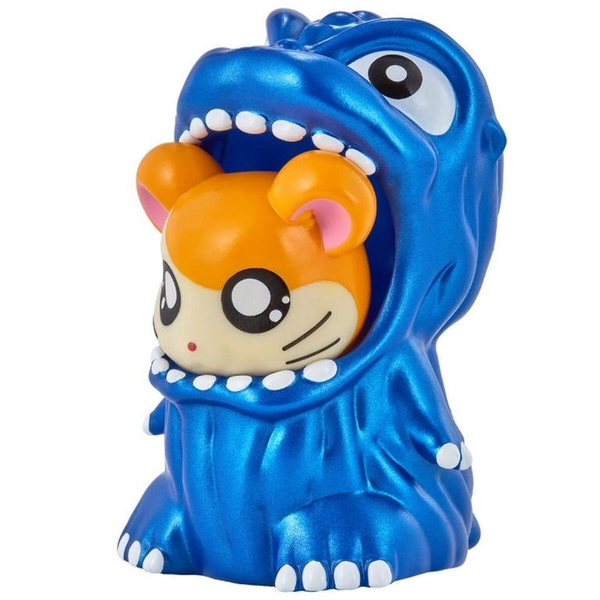 Bandai Godzilla x Hamtaro Movie Monster Godziham Kun (Blue Godzilla) 3.5-in Figure