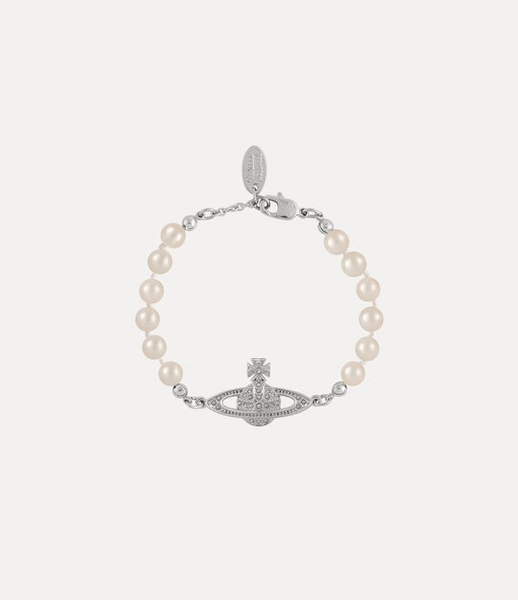Mini Bas Relief Pearl Bracelet