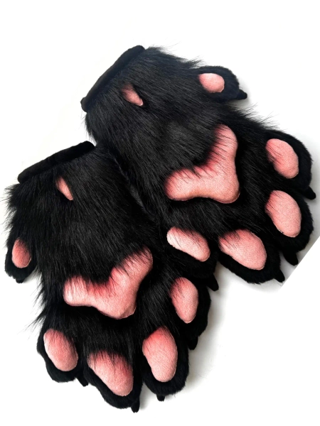 Furusit Paws Black Realistic - Etsy