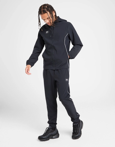 Black Under Armour Challenge 2.0 Pro Woven Tracksuit | JD Sports UK 