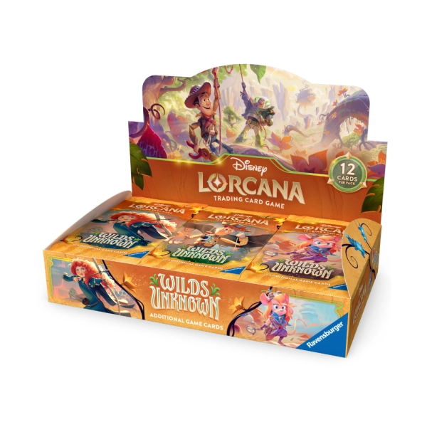 Disney Lorcana Wilds Unknown: Booster Display Box (24 Packs)