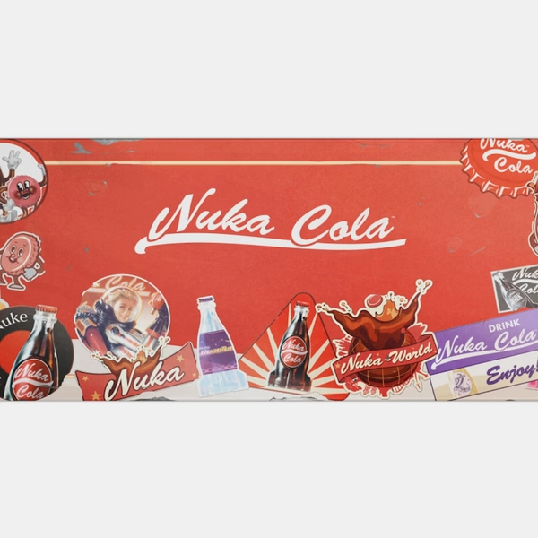 Drop + Fallout Nuka-Cola Desk Mat | Battlestations | Desk Mats | Themed Desk Mats | Drop