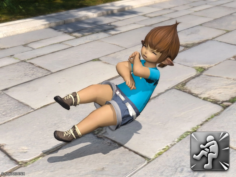 Emote: Blown Away | FINAL FANTASY XIV Online Store