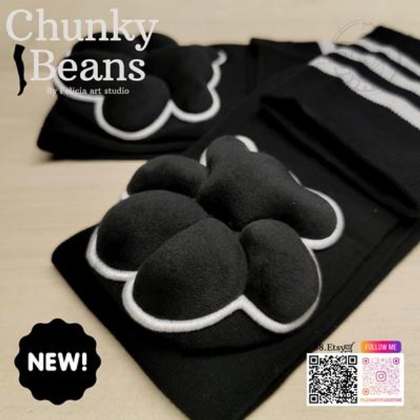 Cute Plush Paws Socks
