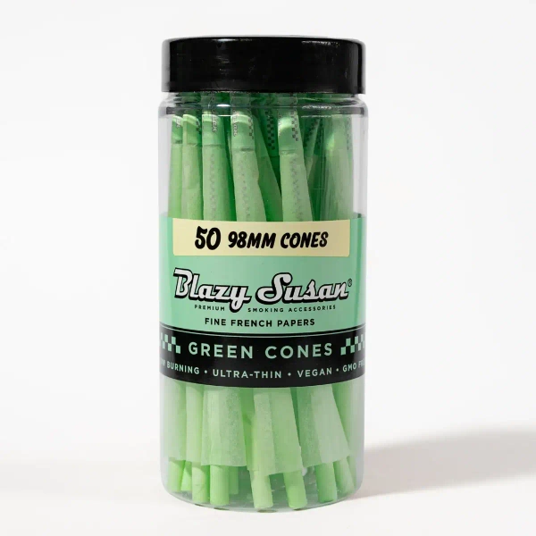 Green Cones Jar