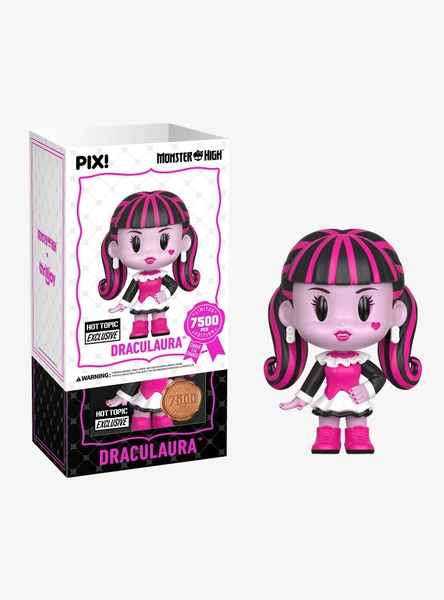 Thrilljoy Monster High Pix! Draculaura Collectible Figure Hot Topic Exclusive