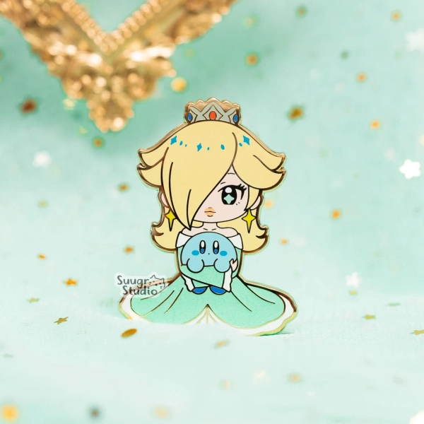 Princess X Poyo (rosalina) Hard Enamel Pin, Christmas Gift - Etsy