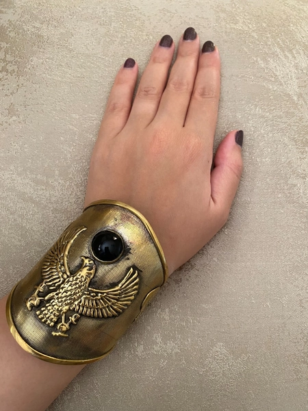 Unique God Ra Bracelet made in Egypt , Handmade Egyptian God Jewlery