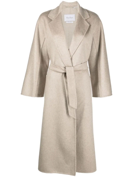 Max Mara tie-waist cashmere coat | 42