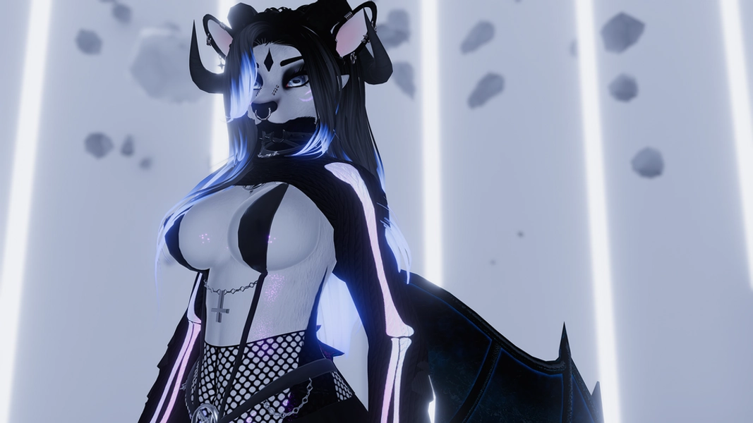 FoxiPaws Lilith Deer/Goat VRC Avatar