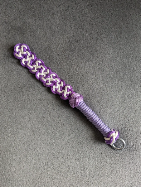 Double-coin Slapper - Purple & White