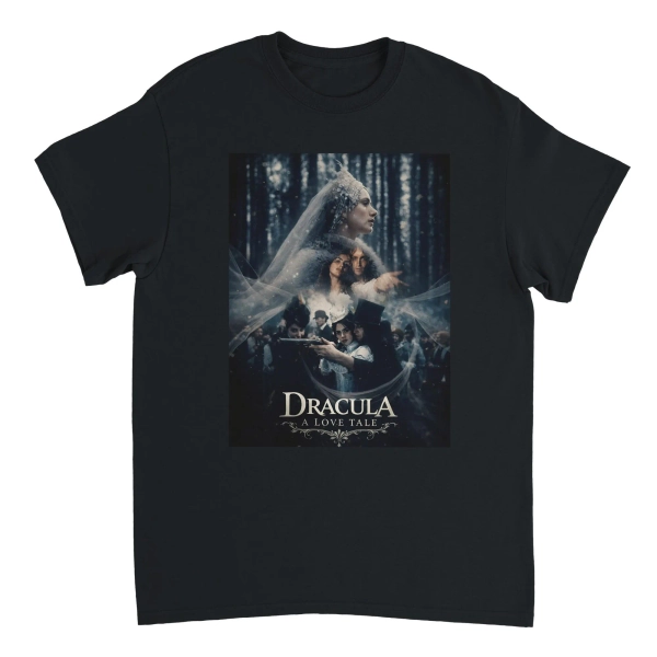 Dracula A Love Tale T-Shirt – Heavyweight Cotton, Classic Fit, Casual Wear