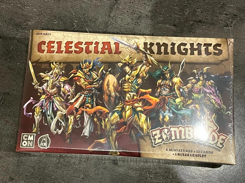 Zombicide White Death - Esclusiva Kickstarter - Espansione Cavalieri Celesti