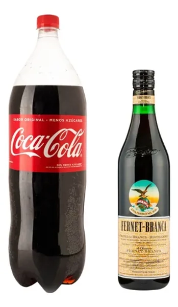 Fernet Branca 750ml + Coca Cola