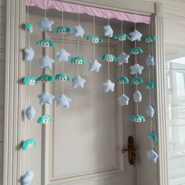 Hatsune Miku Anime two-dimensional door curtain 