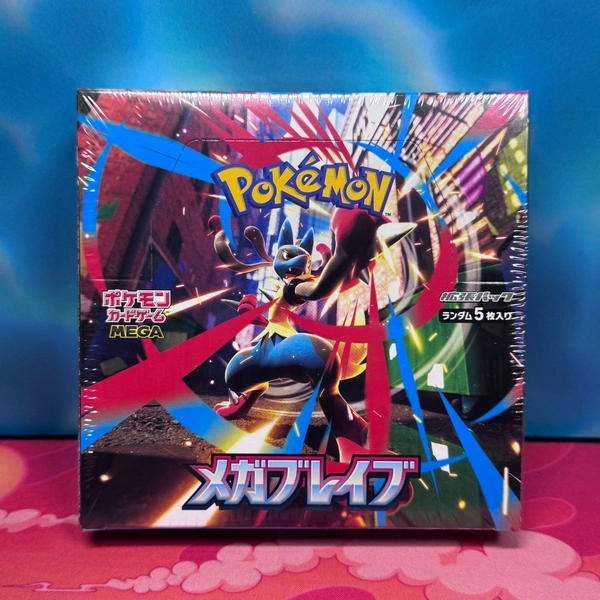 Sealed Pokemon Mega Brave M1L Japanese Booster Box Same Day Dispatch