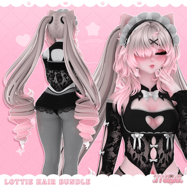 Lottie Hair Bundle・Commercial License