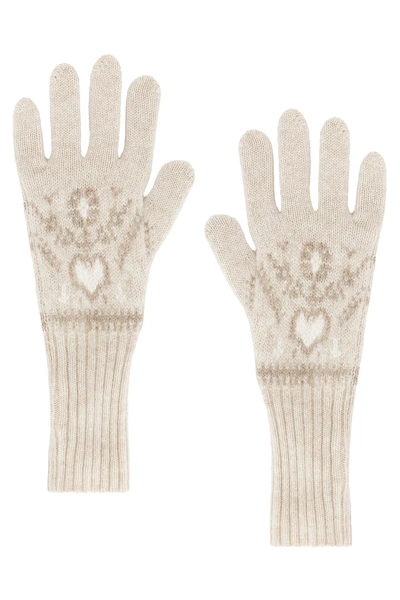 KHAITE Domini Glove in Ivory
