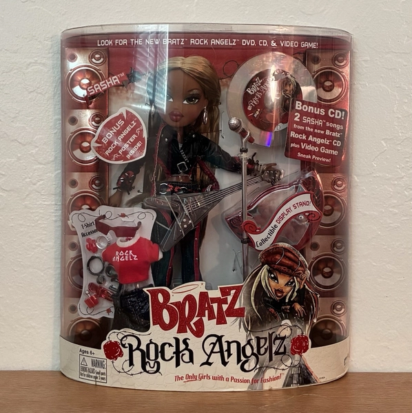Bratz Rock Angelz Sasha 2005 Original New In Box