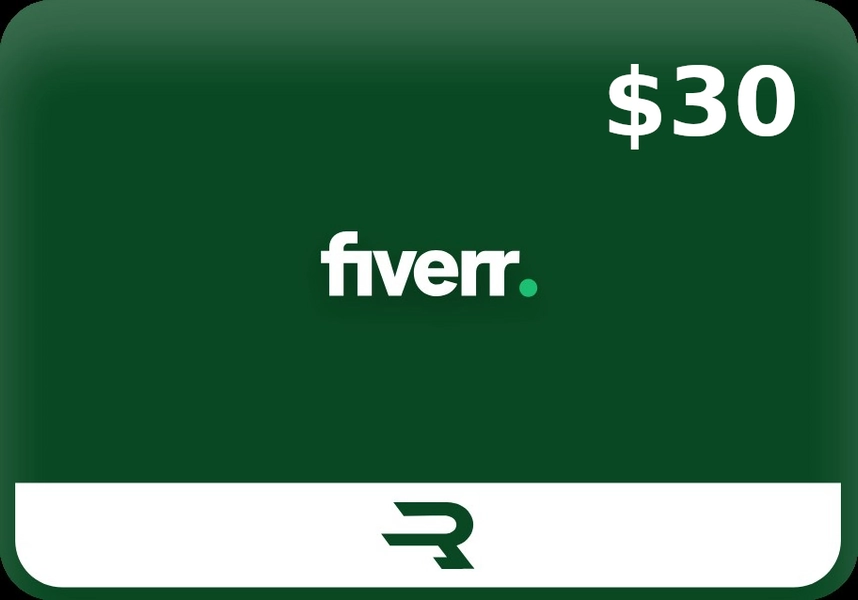 Rewarble Fiverr USD 30 Gift Card