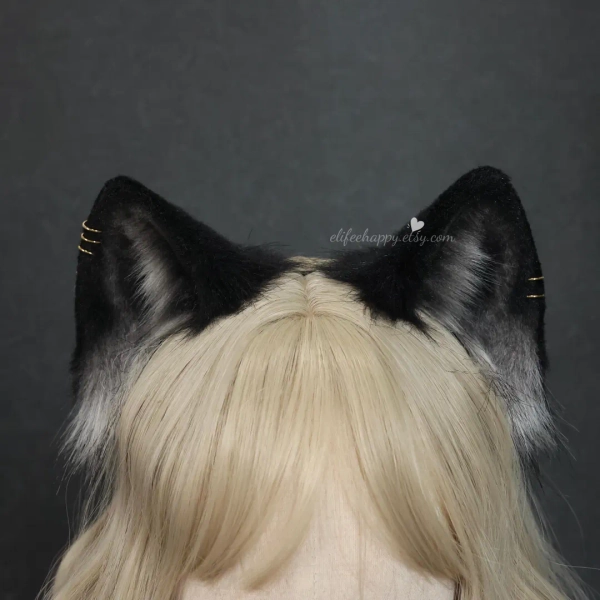 Faux Fur Cat Ears Headband